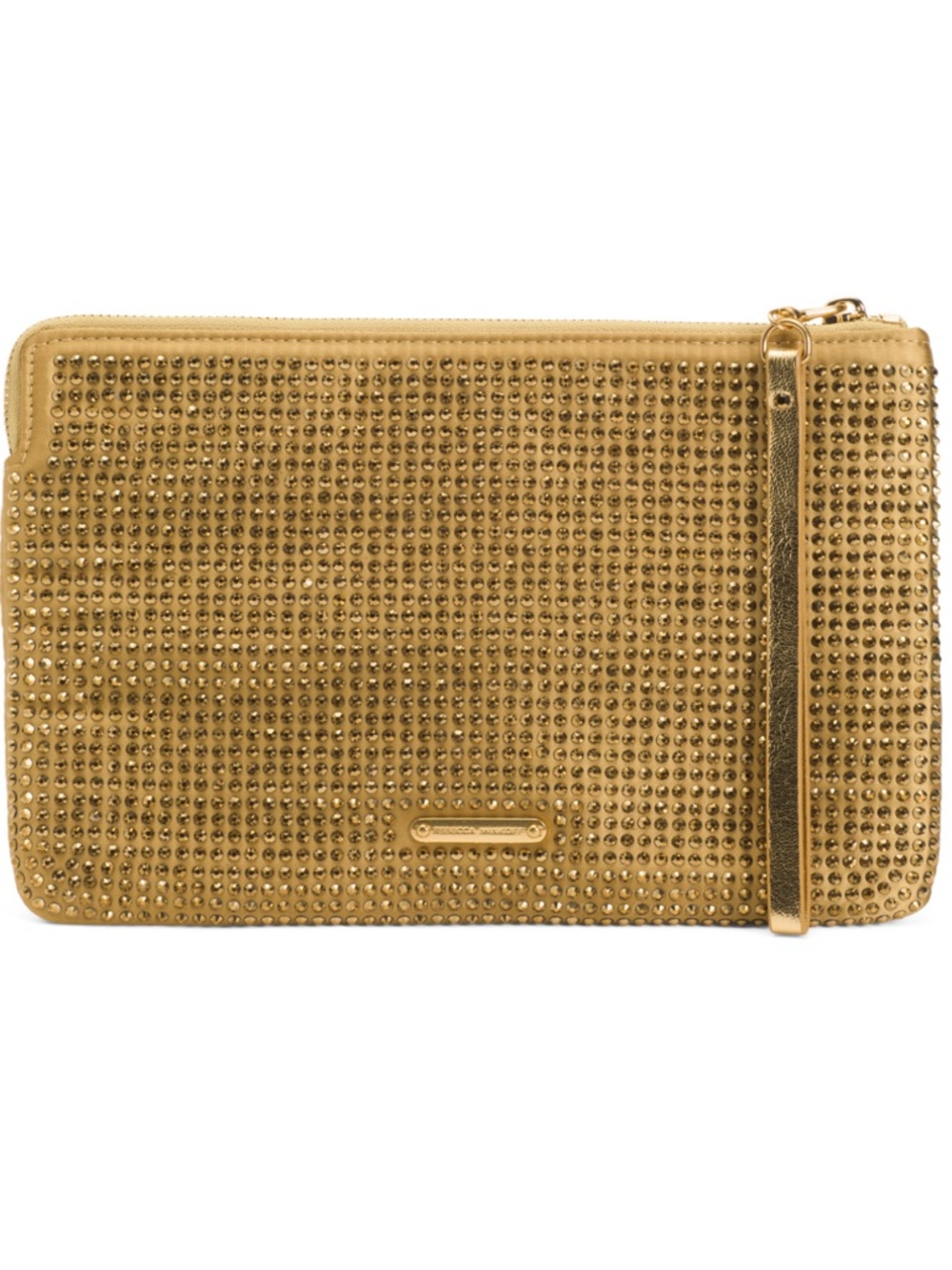 REBECCA MINKOFF Crystal Studded Large Wristlet